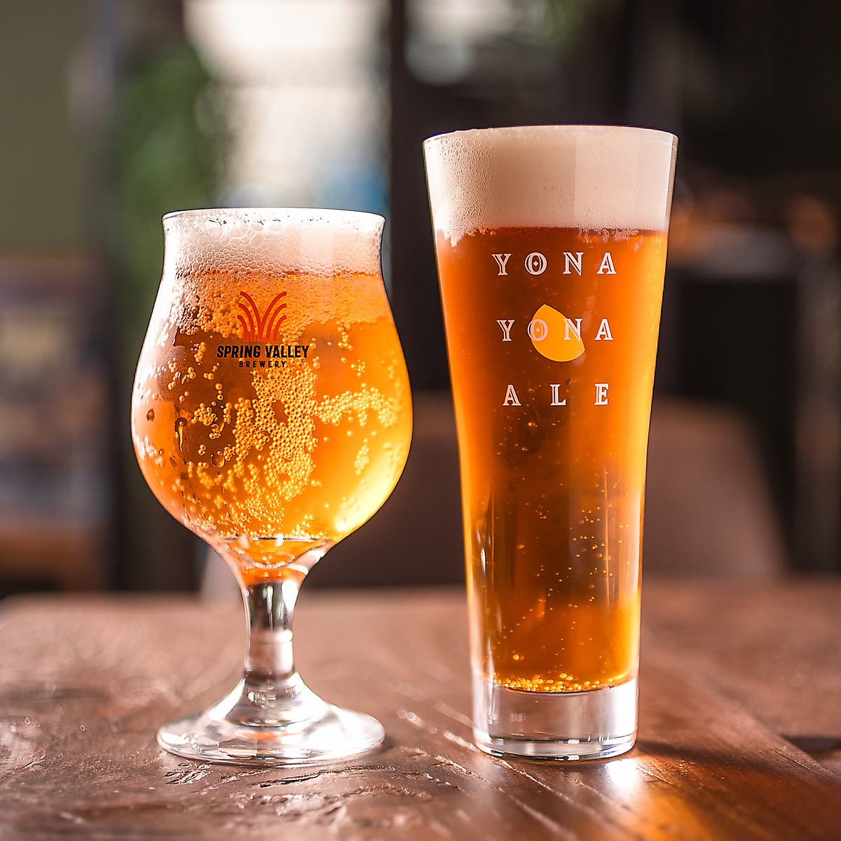 厳選したクラフトビールを月替わりでご用意しております♪