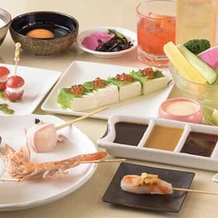 [Shuns GINZA premium all-you-can-drink course] Teppan Wagyu beef fillet, tiger prawns, caviar, sea urchin, abalone, etc.