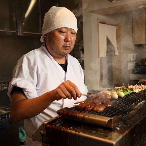 こだわりの自家製タレ使用の厳選仕入れの鶏を堪能♪