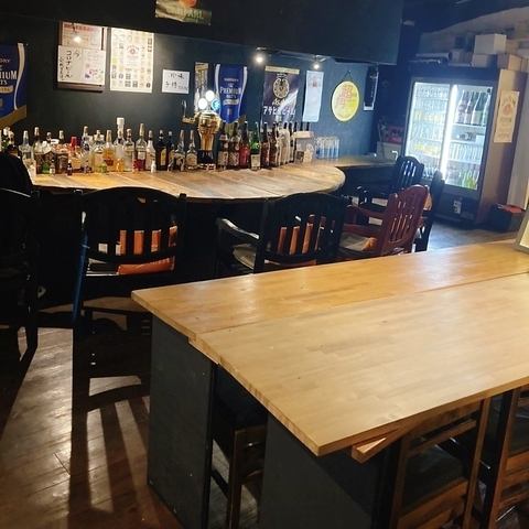 おひとり様でも利用大歓迎のカウンター席１