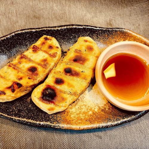 【島から届いた時に】三宅島さつま餅炙り焼