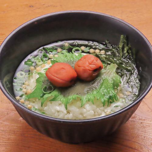 お茶漬け(梅)