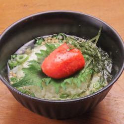 お茶漬け(明太)