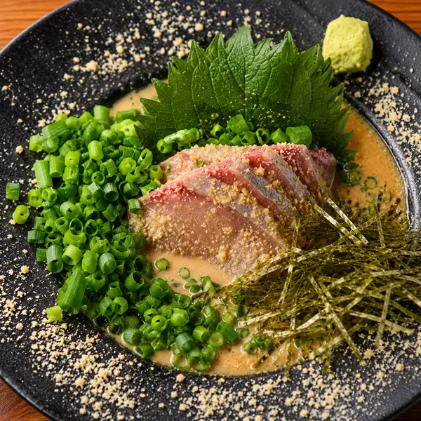 ■海鮮料理多数あり!■九州名物ごまかんぱち新鮮な鮮魚を特製ごまだれで味わう、博多ならではの逸品です。