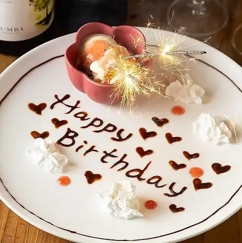 We offer special services for anniversaries.