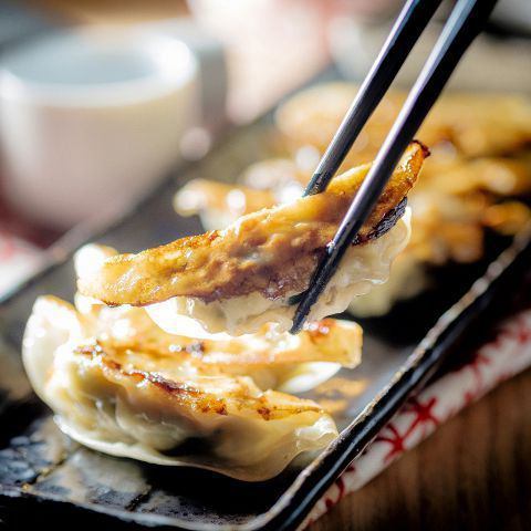 Grilled gyoza (7 pieces)