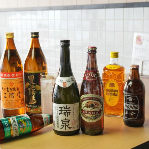 ドリンクラインナップ充実