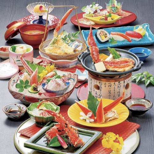 たらばの醍醐味と上品なずわいの味比べ　琴 ‐こと‐