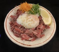 和牛ツラミソルベユッケ