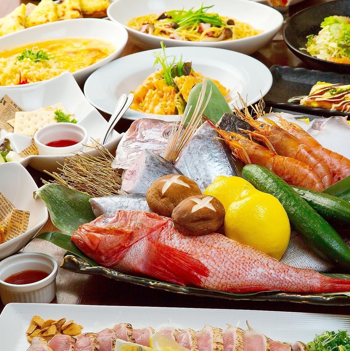 Banquet courses available for 3,000 yen and 4,000 yen! Great value for money with all-you-can-drink included!