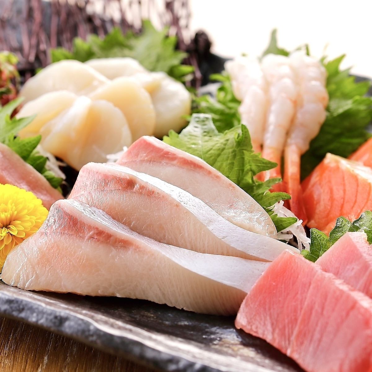 【鮮度に自信！】旬のお魚をご提供♪日本酒や焼酎の品揃えも◎