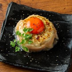 鶏ハムとチーズの焼おにぎり