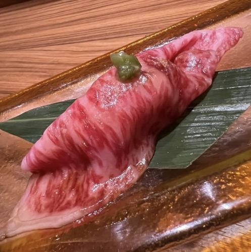 【新名物】和牛とろける握り