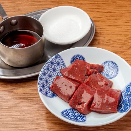 レバーごま油しゃぶしゃぶ
