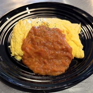 チーズ入りふわとろオムレツ