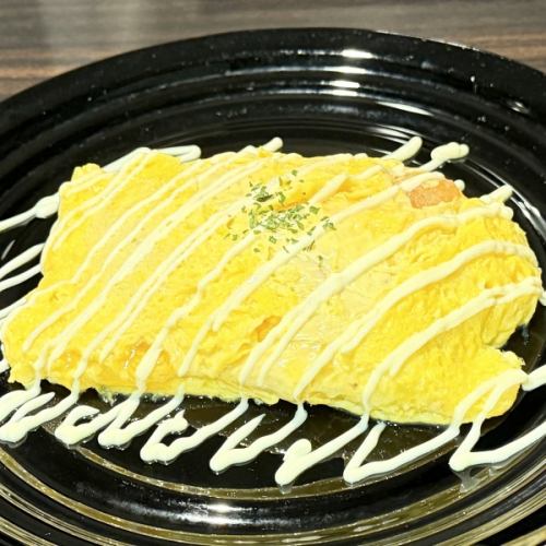 明太子入りふわとろオムレツ