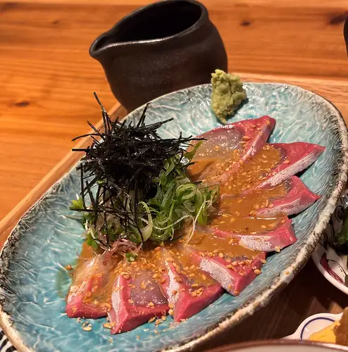 胡麻ブリ定食