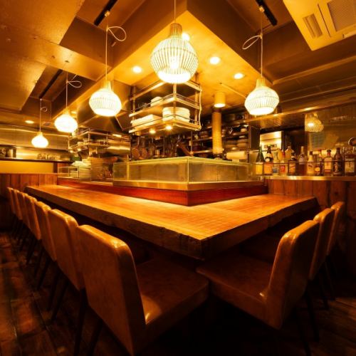 自由が丘で仲間内の宴会や大人数の会社宴会でもお気軽にご利用いただけます。