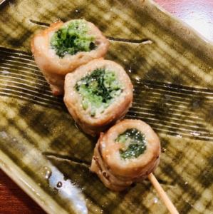 洋蔥豬肉捲