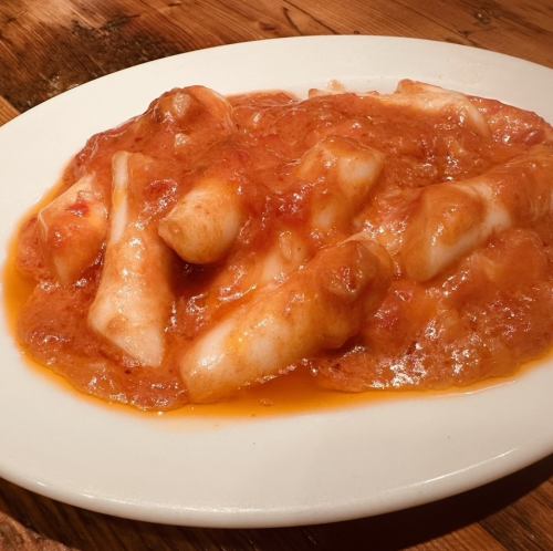 Tomato Cheese Tteokbokki