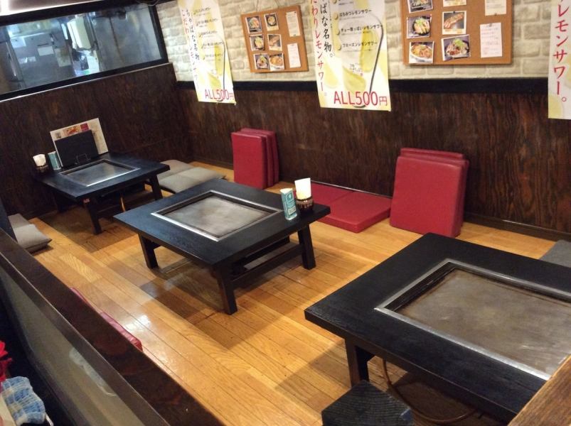 Enjoy hot teppanyaki and okonomiyaki in front of you ♪ Welcome to Chabana with a perfect atmosphere!