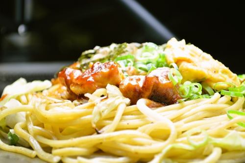 Yakisoba with light chicken salt sauce