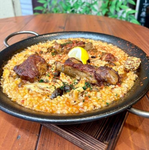 ☆豚スペアリブのパエリア