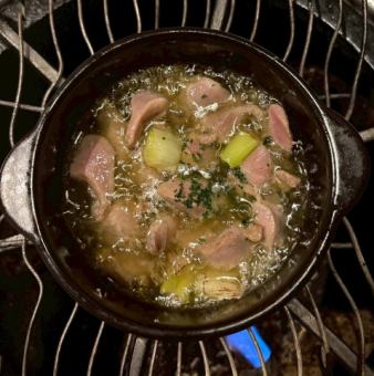 【地産地消】☆淡路鶏　ズリのアヒージョ