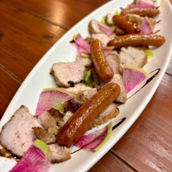 【お席120分・飲み放付】炭焼きグリル2種コース