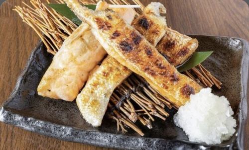 サーモンのハラス焼き