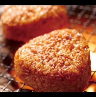大きな焼きおにぎり