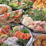 【4月～10月】【名物国産牛のもつ鍋付き大満足コース】お料理9品3,500円(税込)