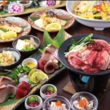 【4月～10月】【期間限定】★飲み放題付き お料理8品4,000円（税込）