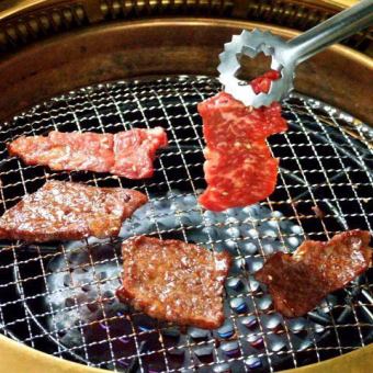 【高級套餐】120分鐘（LO 90分鐘）烤肉吃到飽、紅火鍋吃到飽套餐！92種4500日元