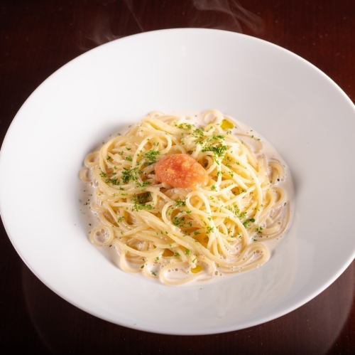 Mentaiko cream pasta