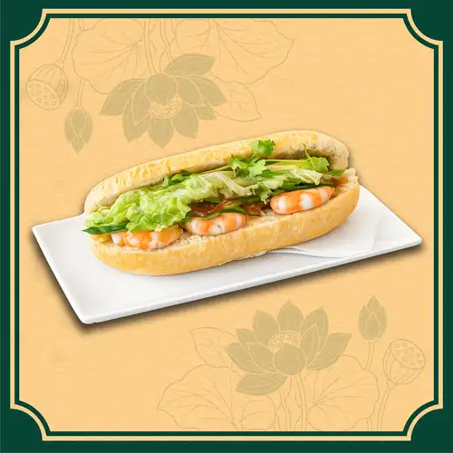 エビサラダのバインミー