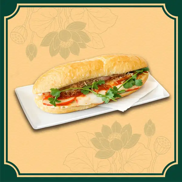 5種類のサクッと香ばしいバインミー（フルーツサラダ・国産野菜・具材たっぷり）