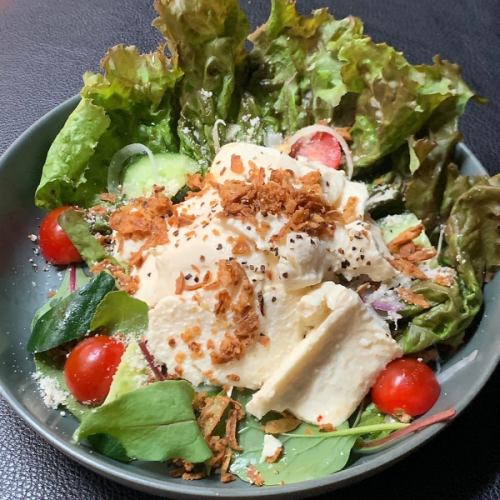 Oboro Tofu Salad with Yuzu Sesame Dressing