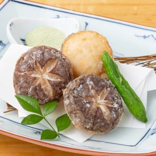 蟹真丈 二身揚げ