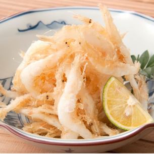 白海老の唐揚げ