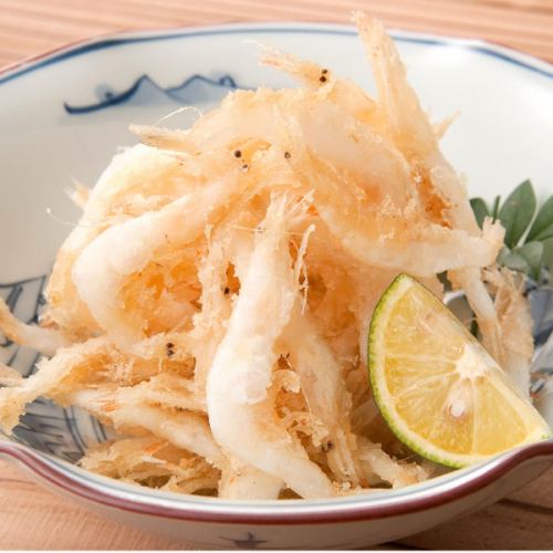 白海老の唐揚げ