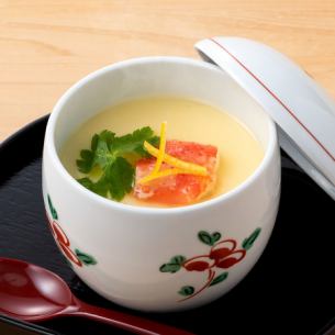 海老・蟹 茶碗蒸し