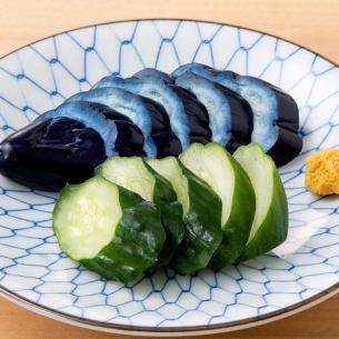 胡瓜と茄子 浅漬け