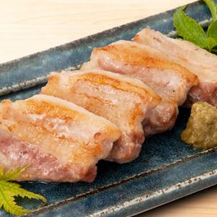 厚切り豚バラ塩麹焼き