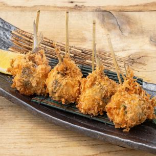 鰯の梅紫蘇フライ