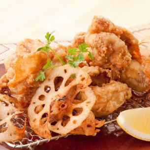 若鶏唐揚げ 料亭仕込み
