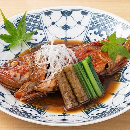 ゆめかさご 煮付け