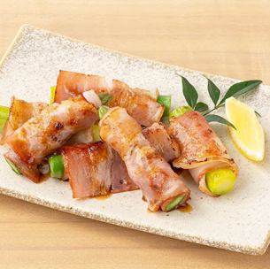 アスパラベーコン巻き焼き