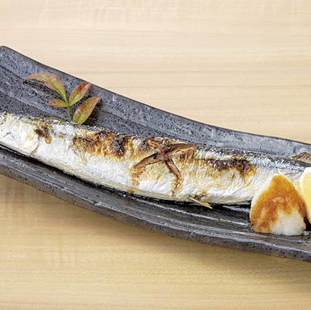 鹽烤生秋刀魚