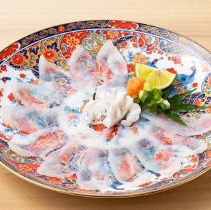 河豚 薄造り(てっさ)